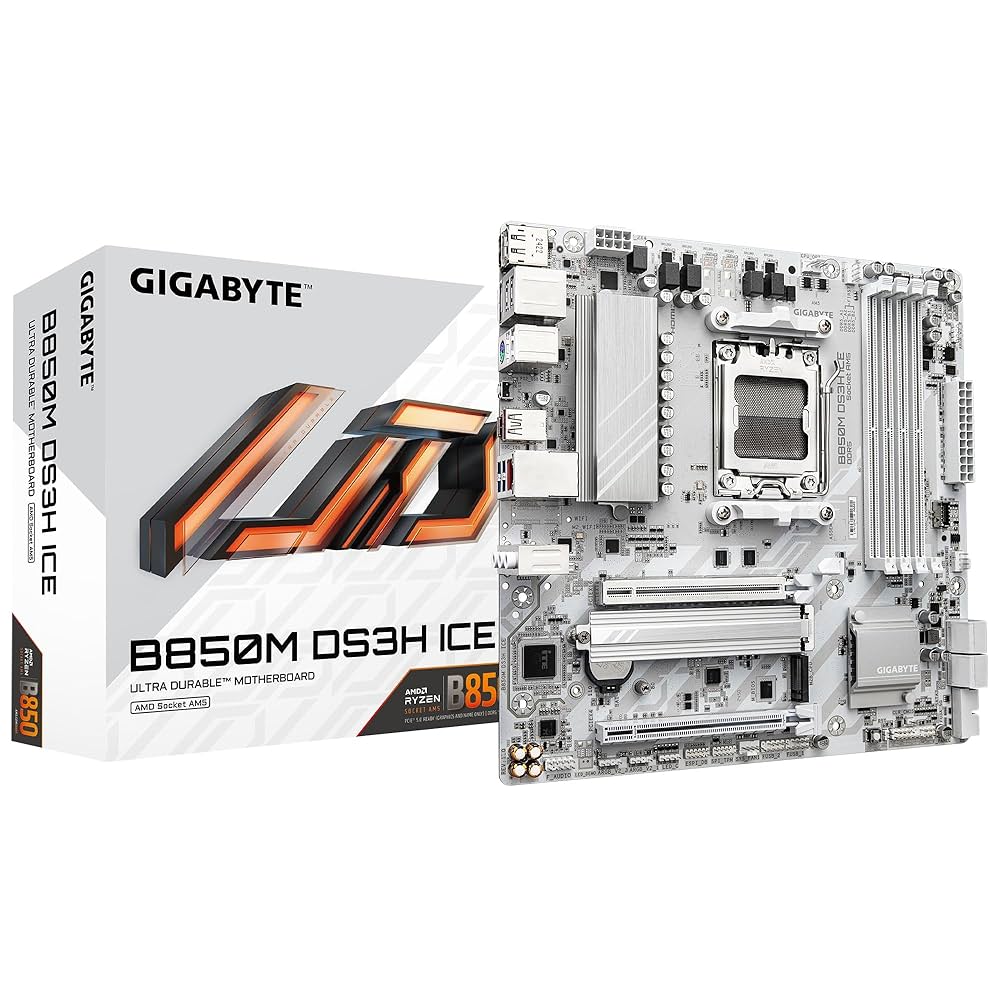 Amazon | GIGABYTE B850M DS3H ICE Micro-ATXマザーボード